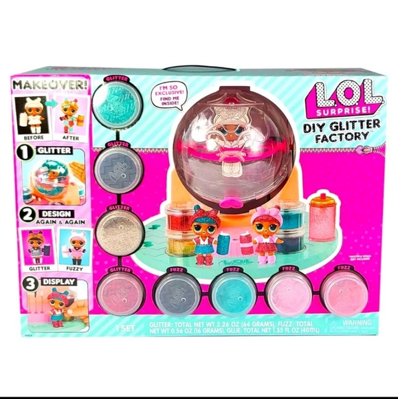 L.O.L. Surprise! Toys Lol Surprise Diy Glitter Factory Playset
